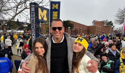 Alex Rodriguez is a father of two.